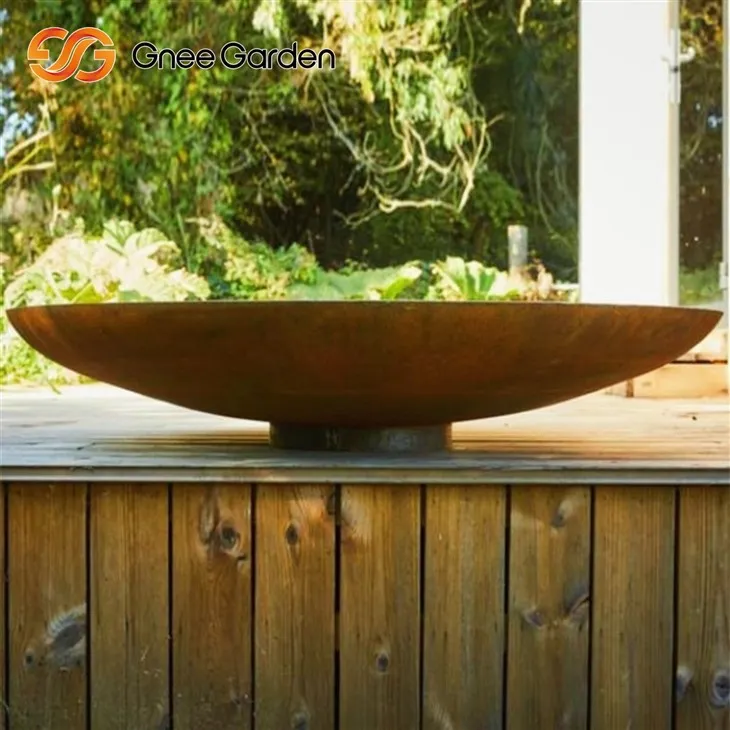 Corten cổ điển Fire Bowl Rustic quyến rũ
