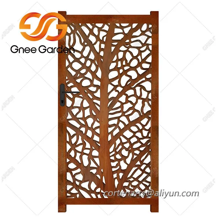 Cổng đường lái xe Corten
