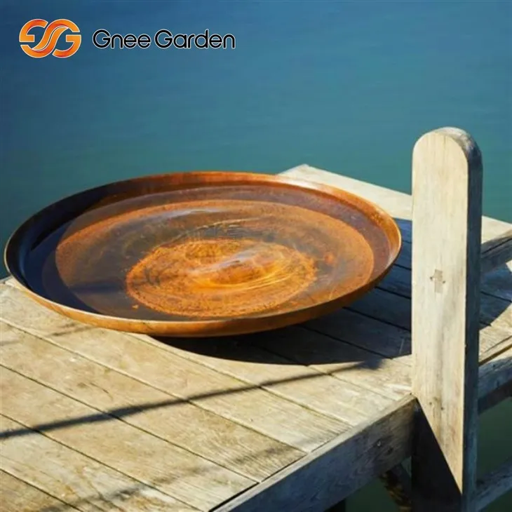 Corten Fire Bowl Rustic Phong cách ngoài trời