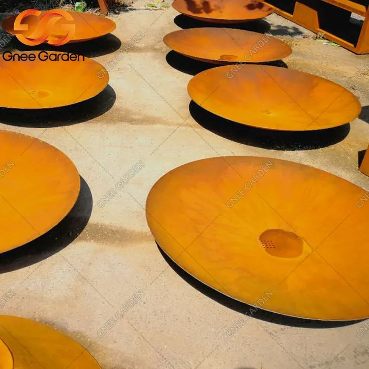 Lò đốt gỗ ngoài trời Corten