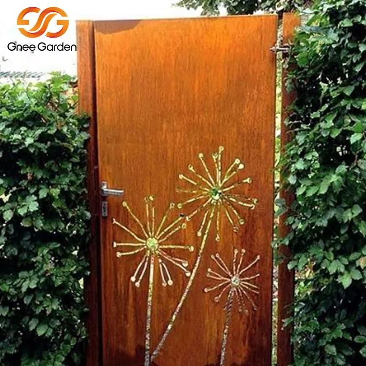 Màn hình vườn thép Corten