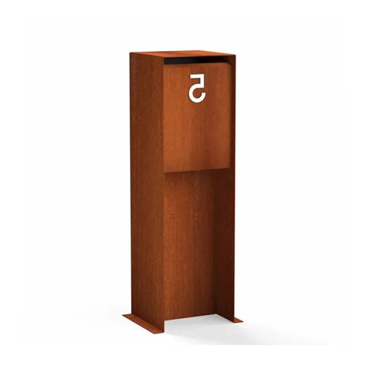 Hộp thư thép Corten