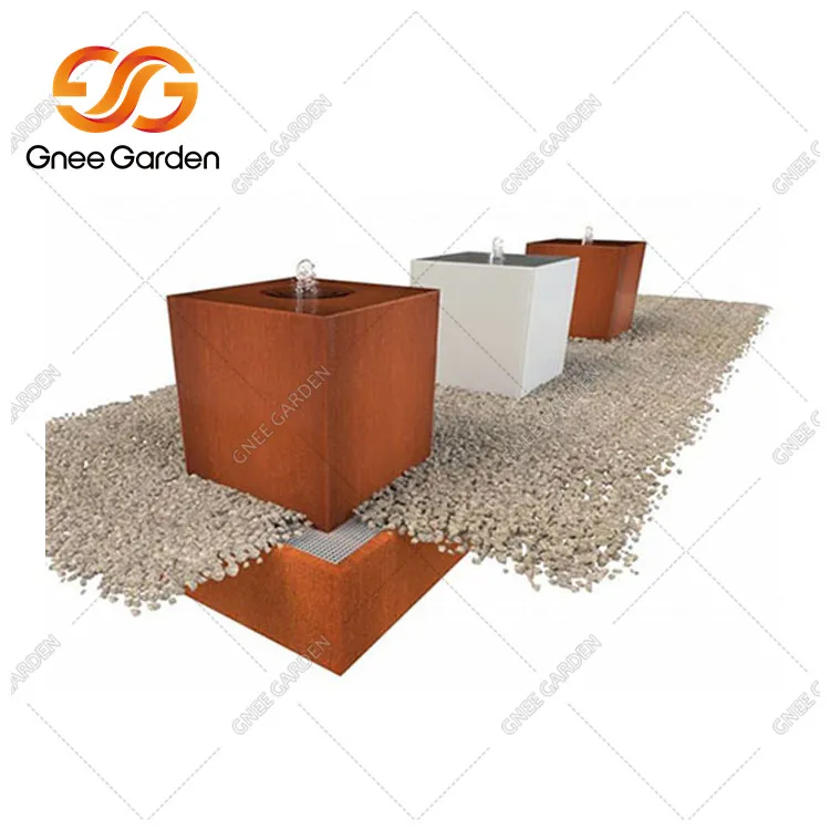 Đài phun nước quảng trường Corten
