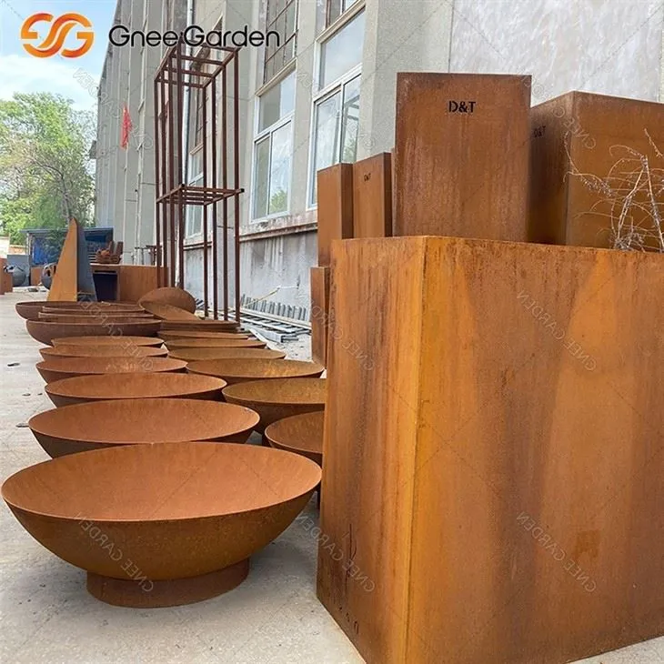 Corten vượt thời gian hấp dẫn hố lửa ngoài trời