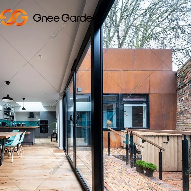 Tấm kim loại tường corten trang trí