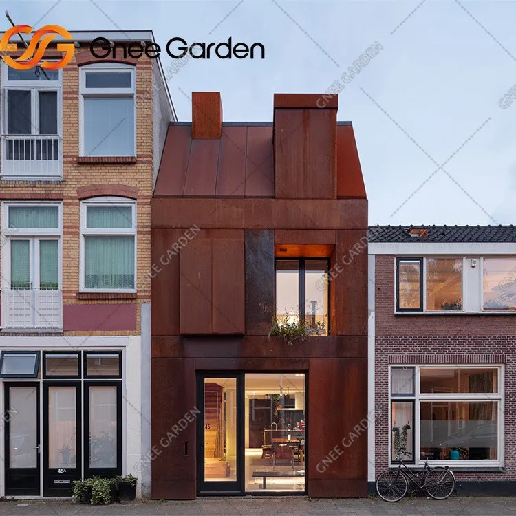 Corten Wall Panel Curtain Wall