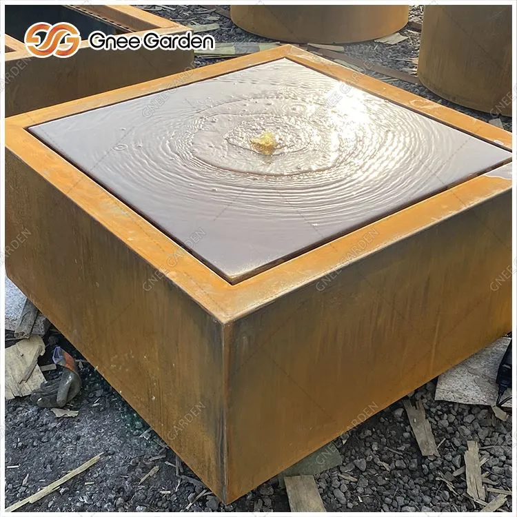 Đài phun nước Corten