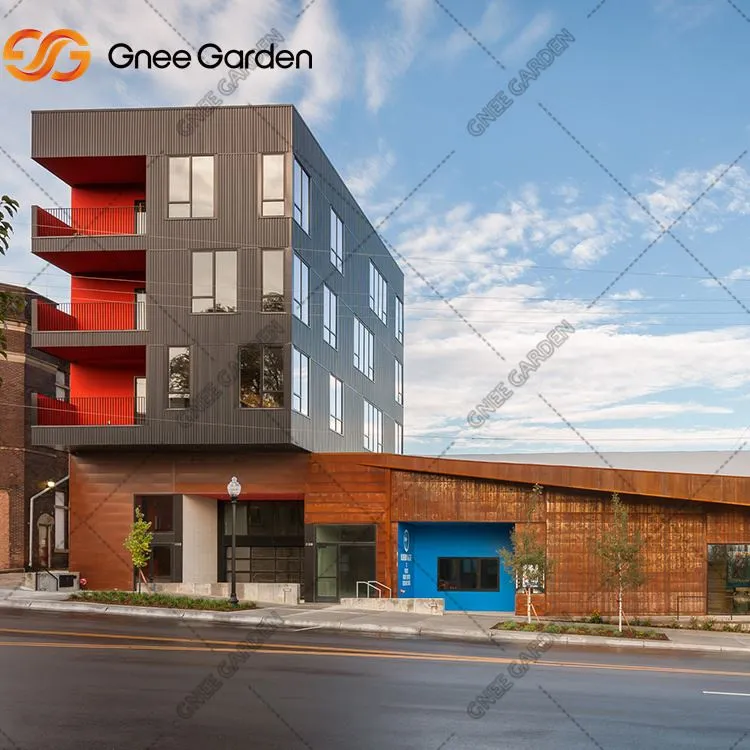 Tường rèm mặt tiền mặt trang trí