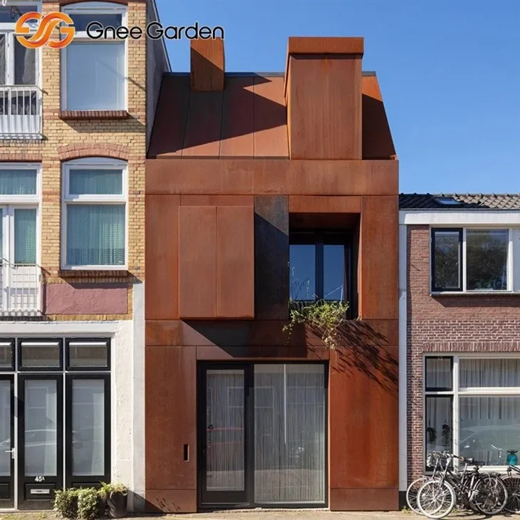 Corten Cladding Steel Natural Rust Finish​