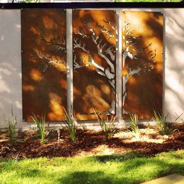 Tấm rào cắt laser trang trí nhà cửa ngoài trời