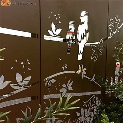 Làm thế nào để thiết kế tấm màn hình Garden Corten?