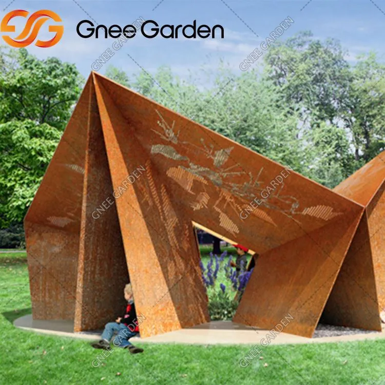 Tấm trang trí tường bằng thép Corten Corten