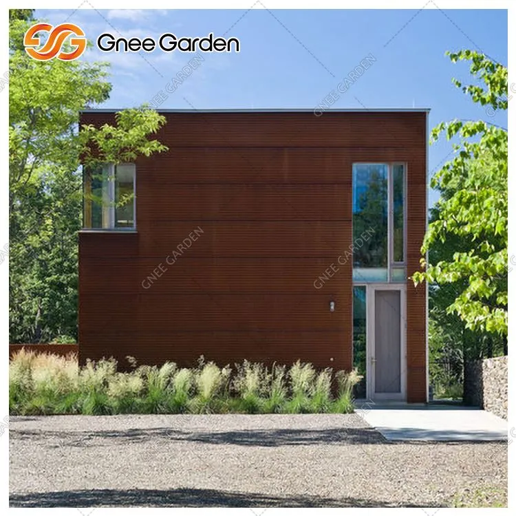 Corten kim loại xây dựng các tấm tường nội thất