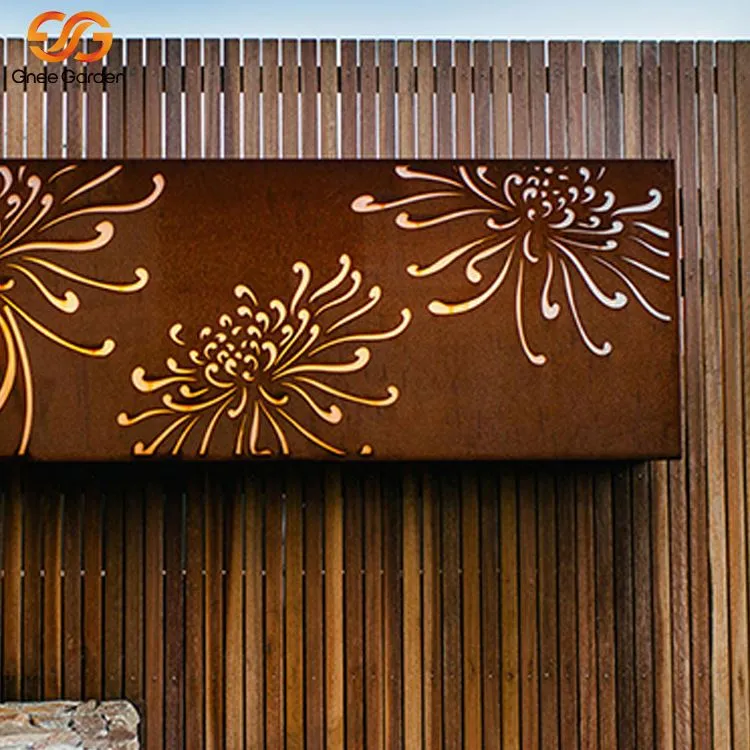 Màn hình vườn kim loại