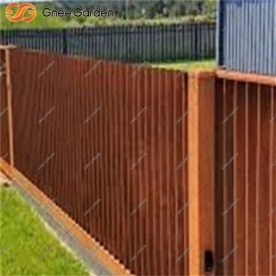 Ý tưởng thiết kế hàng rào thép Corten cho những ngôi nhà hiện đại