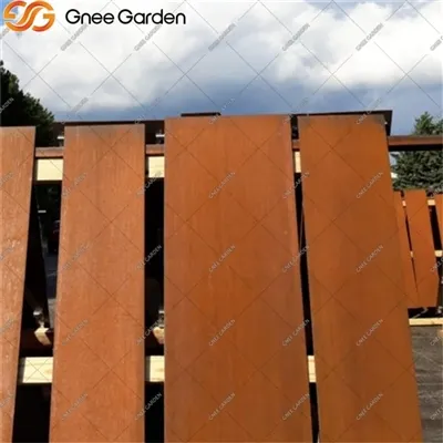 Hướng dẫn DIY để xây dựng hàng rào thép corten