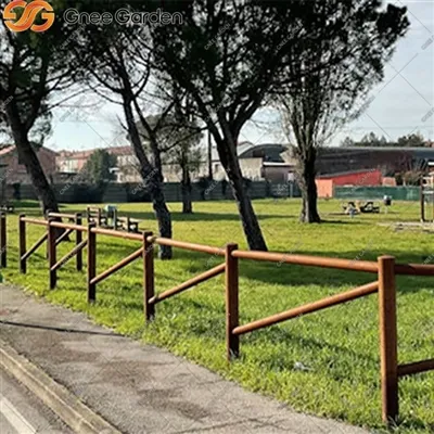 Thiết kế tùy chỉnh trong hàng rào hiện đại bằng thép Corten