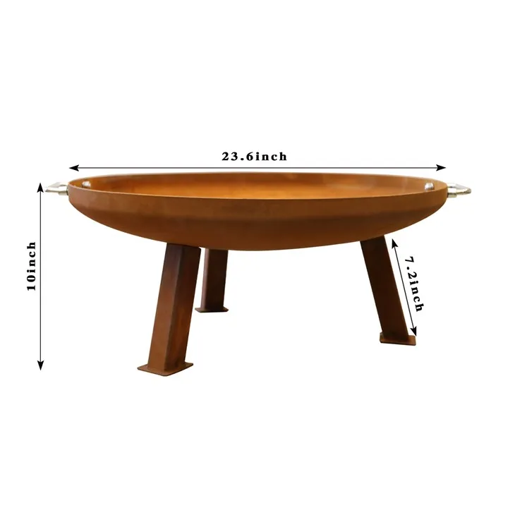 Lò đốt lửa bằng thép ngoài trời