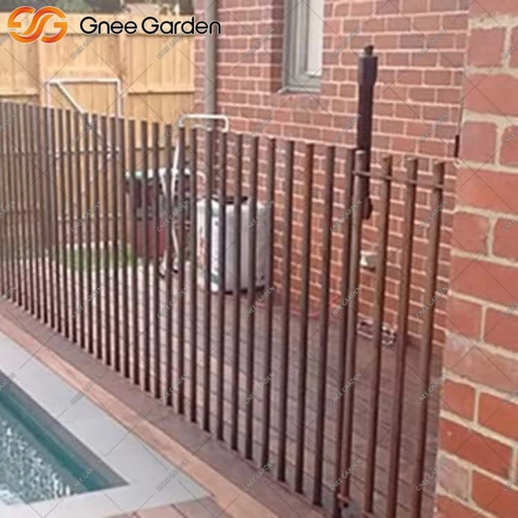 Corten Steel fence panels