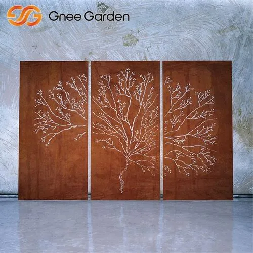 Màn hình trang trí ngoài trời Corten Corten Corten