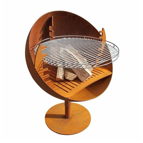 Lò nướng than di động bằng thép