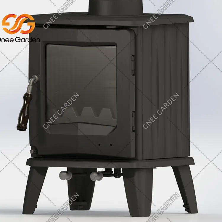 Lò đốt gỗ Lò sưởi Lò sưởi gia dụng bằng gang